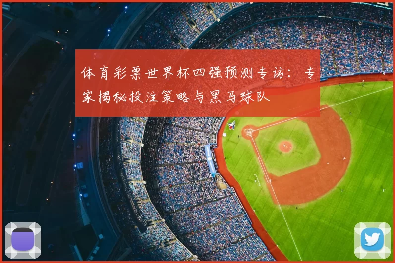 体育彩票世界杯四强预测专访：专家揭秘投注策略与黑马球队